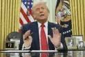 Trump : « Aujourd'hui, notre annonce d'indépendance économique » avec le début de l'entrée en vigueur des nouvelles taxes.