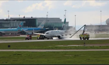 Fermeture temporaire d'une des pistes de l'aéroport de Vancouver après l'annulation du décollage d'un avion de WestJet.