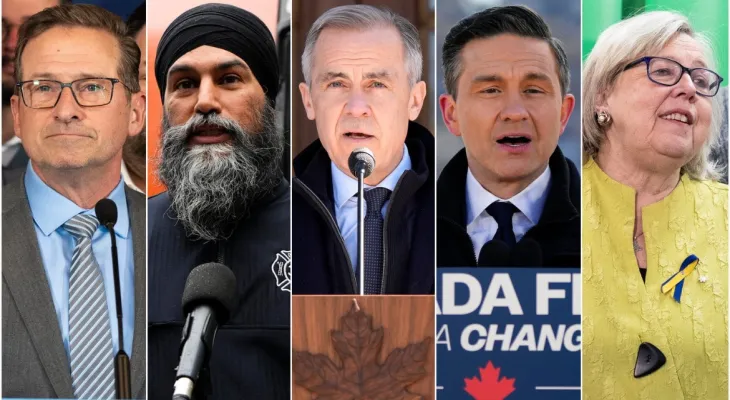Bolivar et Singh se concentrent sur la crise du coût de la vie et Carney parcourt sa circonscription à Ottawa.
